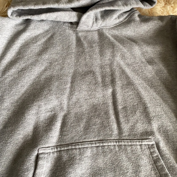 Cozy fleece perfect hoodie in Heather Dover Grey - Picture 2 of 3
